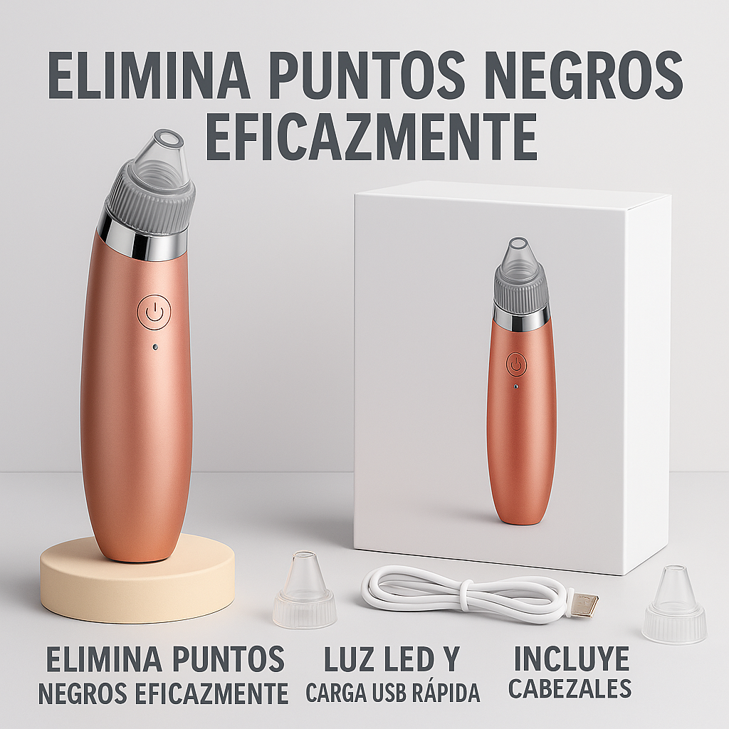 Extractor de Puntos Negros 4 Cabezales - PoreMaster™