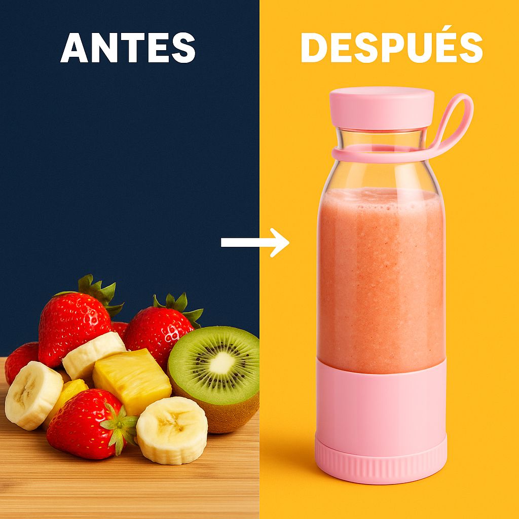 Botella Portátil Licuadora - VitaMixToGo™