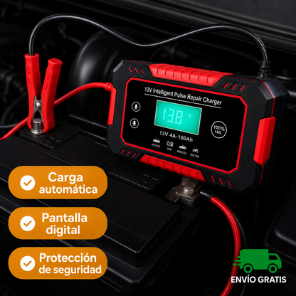 CARGADOR REPARADOR DE BATERIAS PARA AUTO