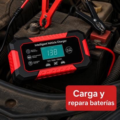 CARGADOR REPARADOR DE BATERIAS PARA AUTO