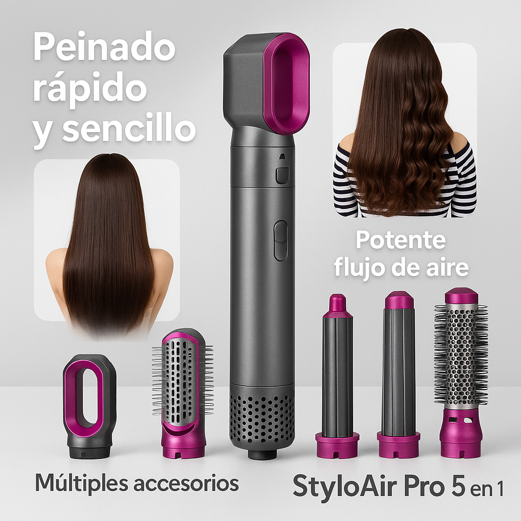 Cepillo Secador-StyloAir Pro 5 en 1™