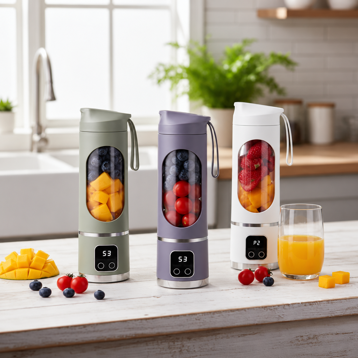 Vaso Licuadora Portatil Recargable Usb